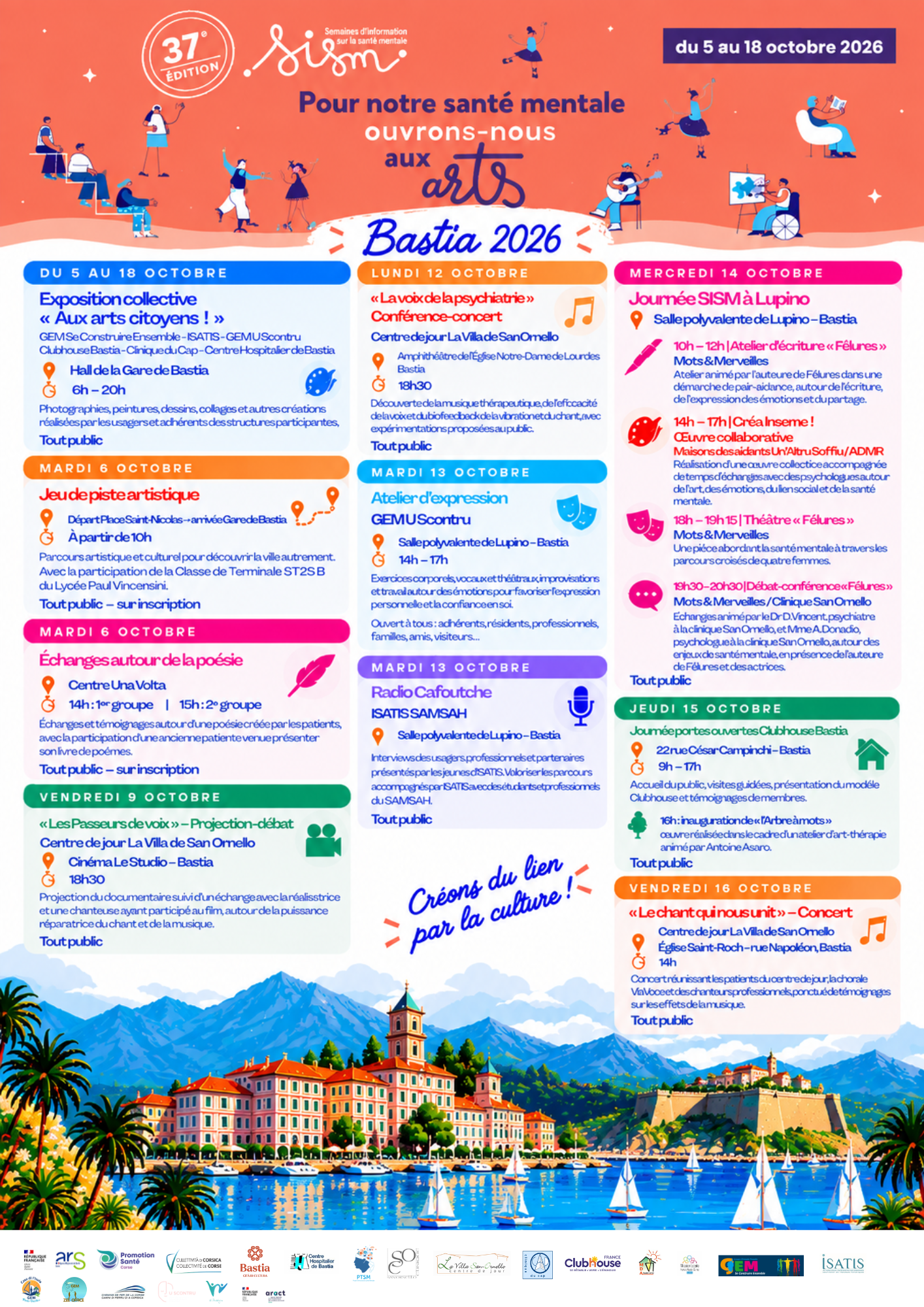 Programme SISM Bastia 2026