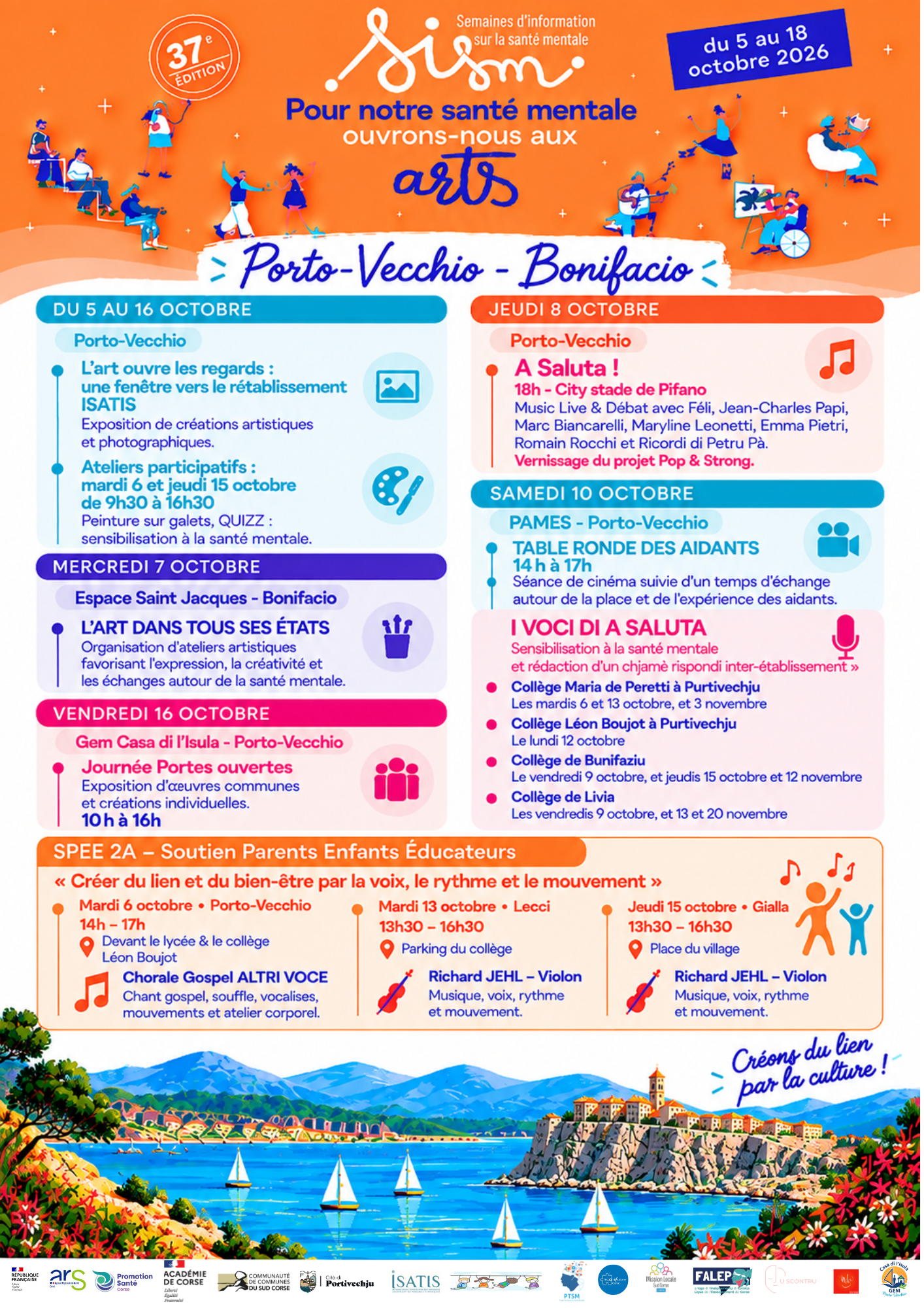 Programme SISM Sud 2026